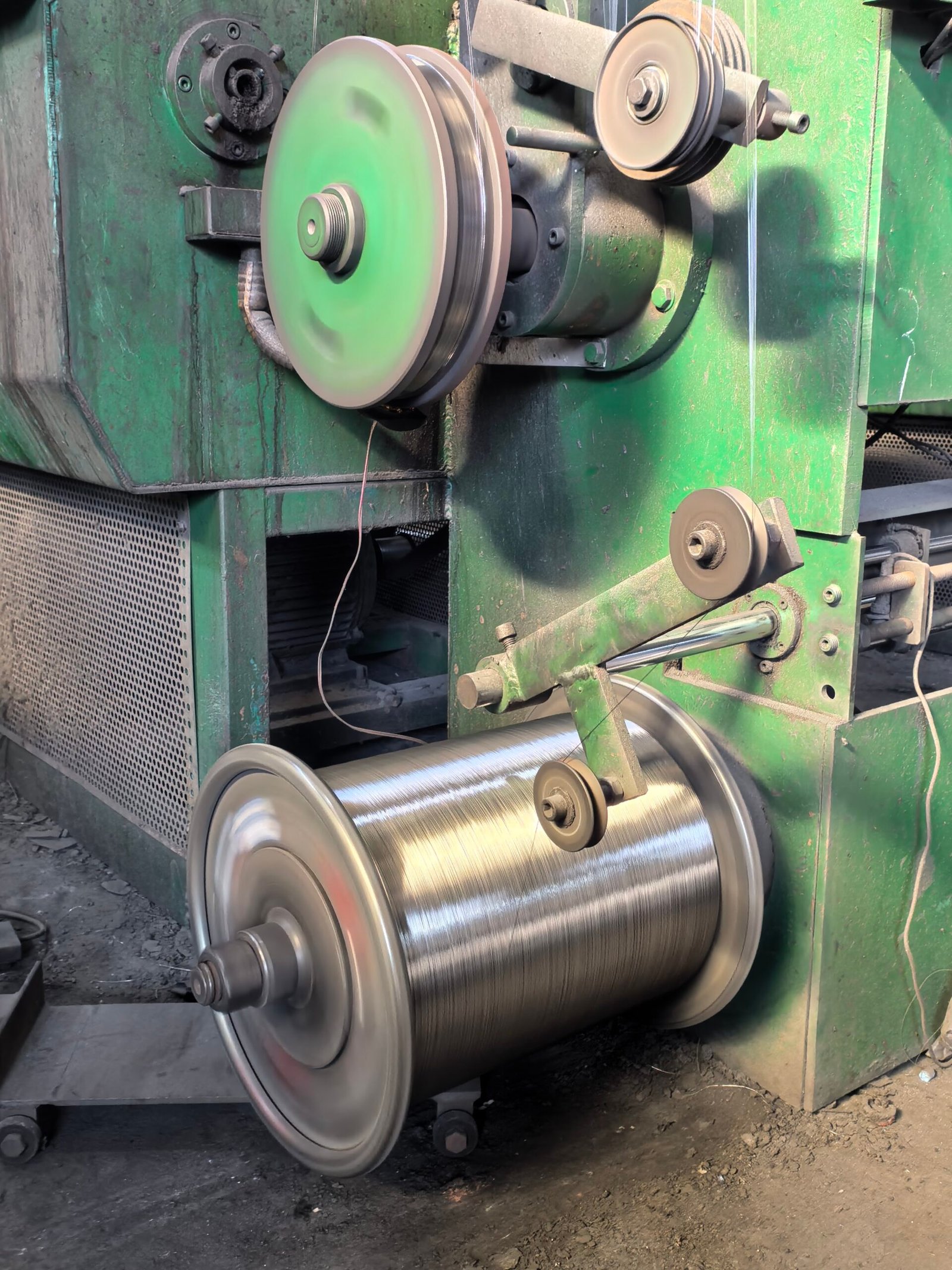 Wire drawing production line