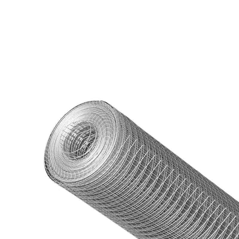 Galvanized welded wire mesh panels for concrete reinforcement and fencing