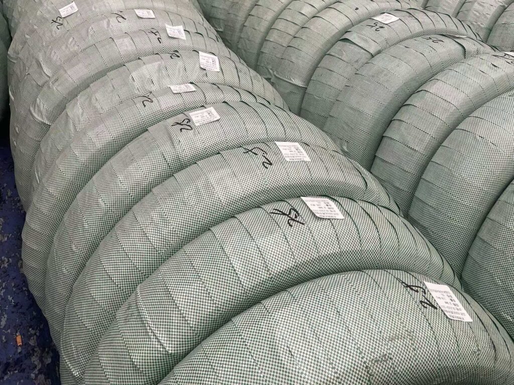 201 stainless steel wire bulk supply palletized and wrapped export standard packaging