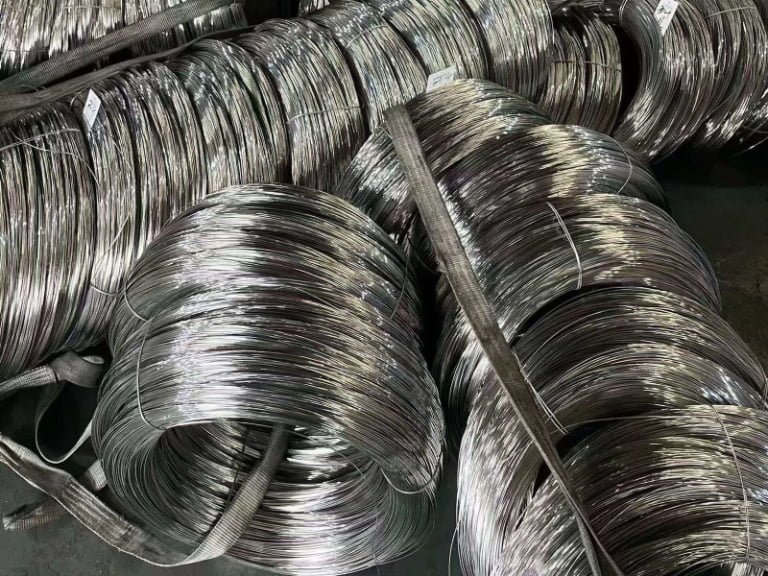 201 stainless steel wire bulk supply ready to ship coils in various diameters from 0.8mm to 2.0mm