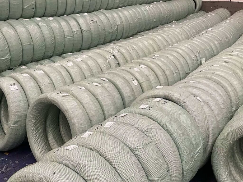 201 stainless steel wire bulk supply heavy-duty coils 100kg per coil for large-scale projects