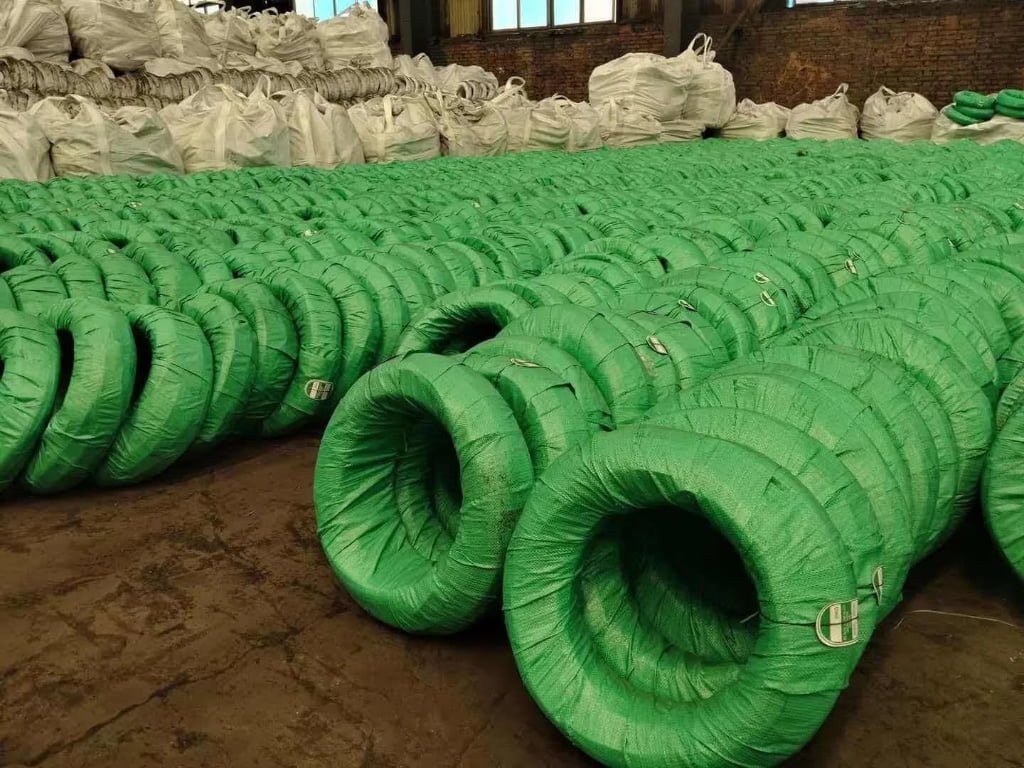 galvanized iron wire factory-direct container loading FOB Tianjin Port for African importers