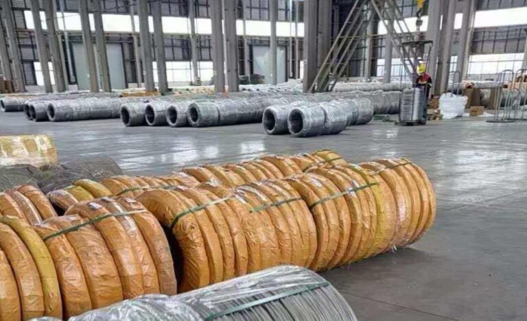 galvanized binding wire 25kg coil packaging most popular size for Africa construction manual handling