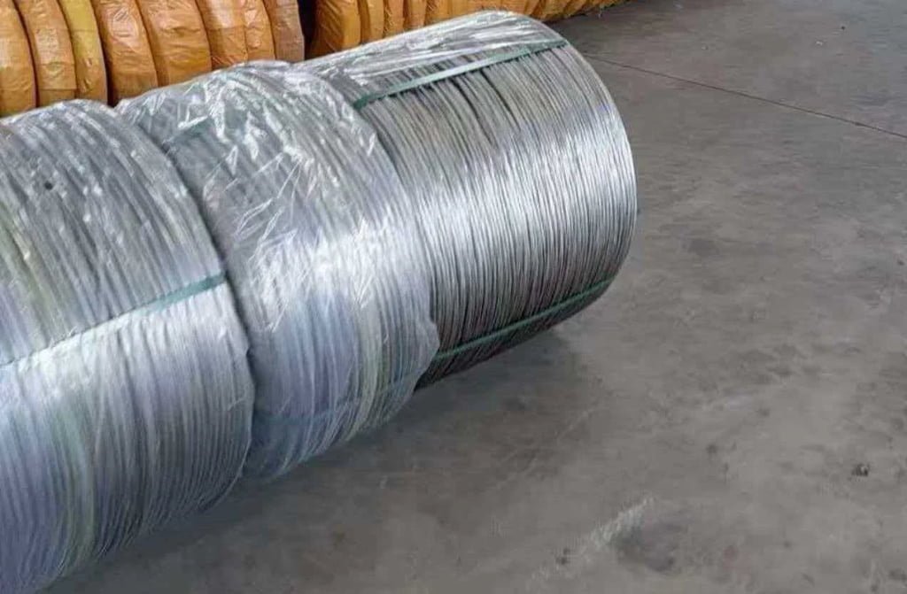 galvanized binding wire 2.0mm diameter large coil for Africa construction rebar tying