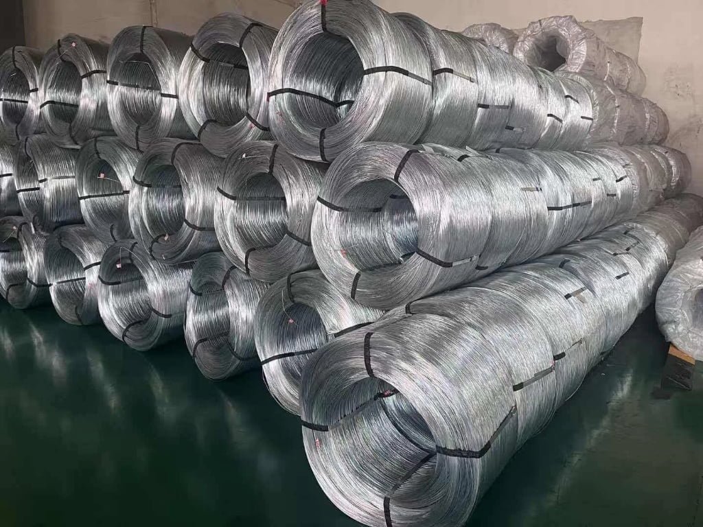 galvanized binding wire heavy duty coil for Zambia Uganda Rwanda Malawi construction projects