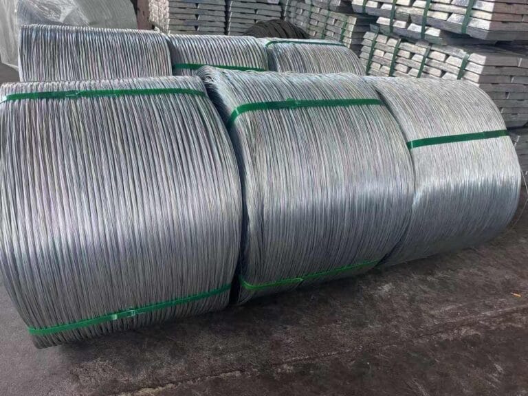 galvanized binding wire thick zinc coating 40-60g per square meter for outdoor construction