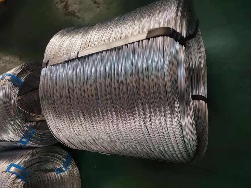 galvanized binding wire large coil 100kg plus for industrial construction and mining infrastructure